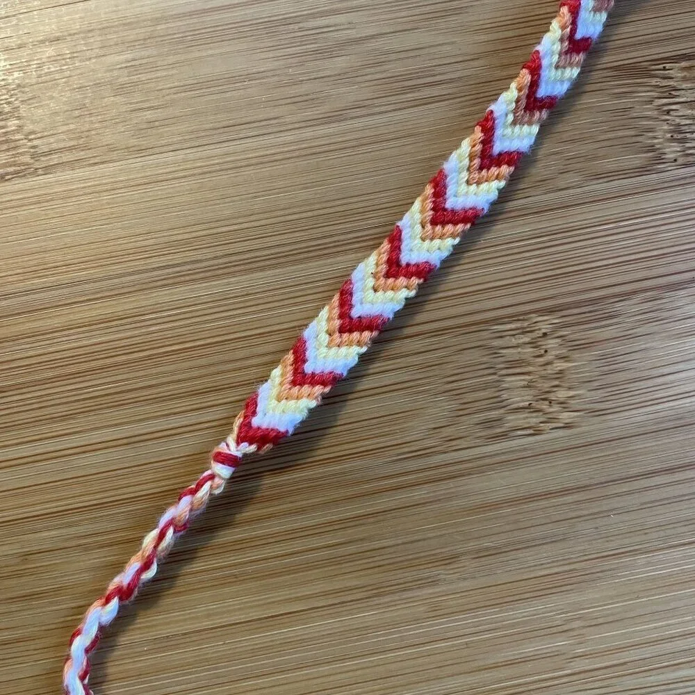 Trixie Bracelet, anklet, trendy, comfortable, tie, embroidery thread, woven, gif